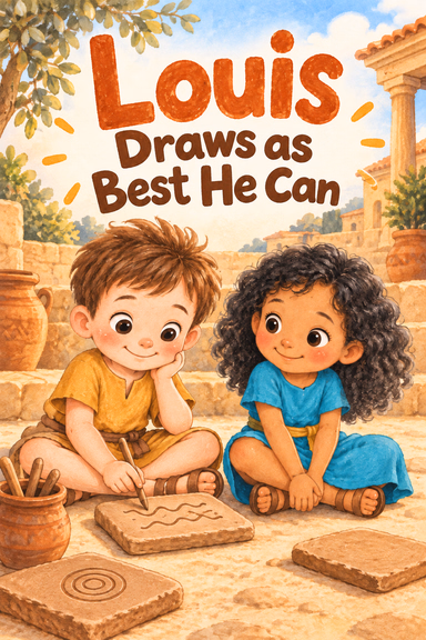 Louis Draws as Best He Can
