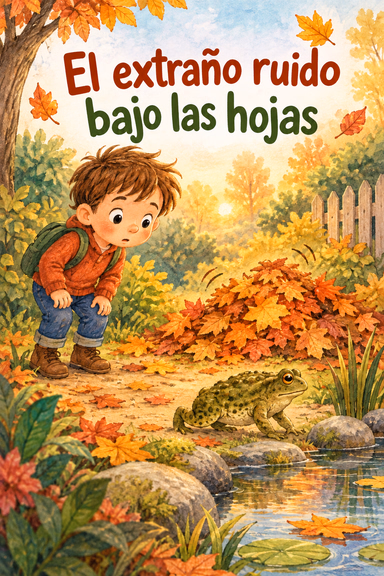 El extraño ruido bajo las hojas