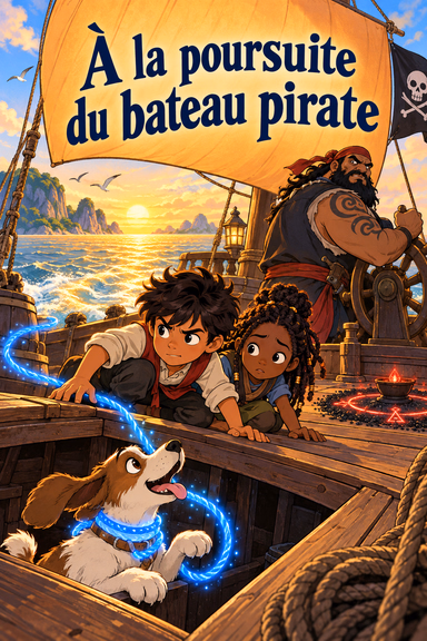 À la poursuite du bateau pirate
