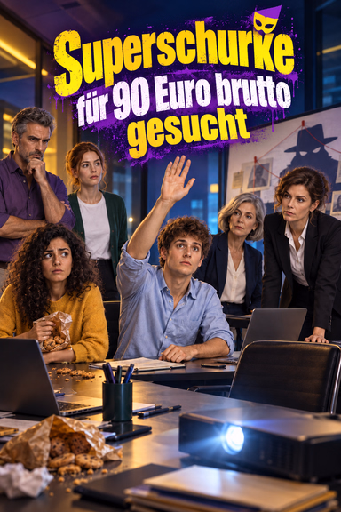 Superschurke für 90 Euro brutto gesucht