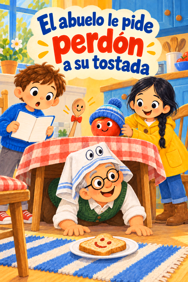 El abuelo le pide perdón a su tostada