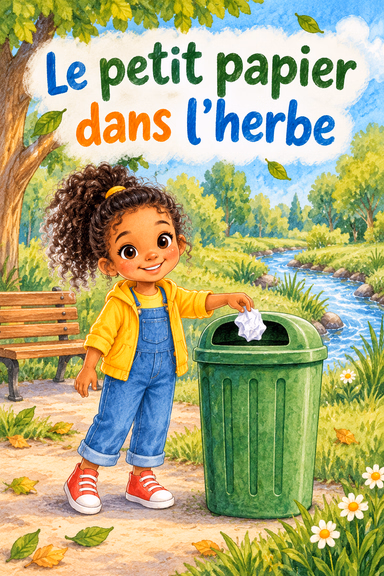 Le petit papier dans l’herbe