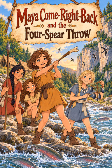 Maya Come-Right-Back and the Four-Spear Throw