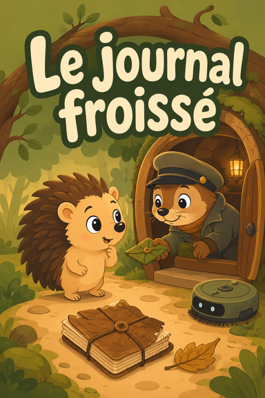Le journal froissé