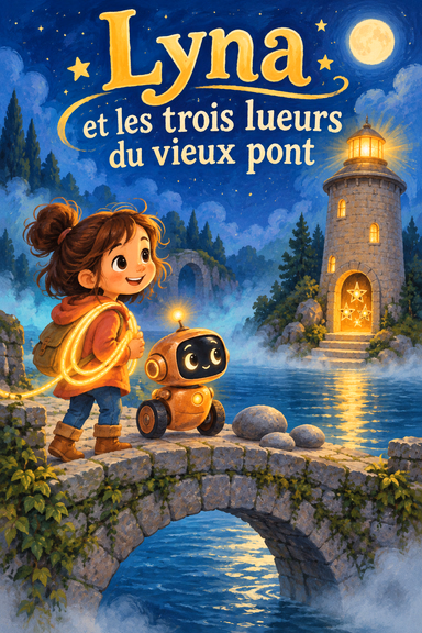 Lyna et les trois lueurs du vieux pont