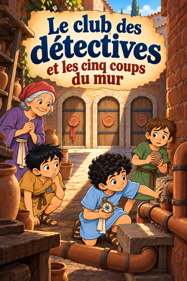 Le club des détectives et les cinq coups du mur