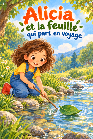 Alicia et la feuille qui part en voyage