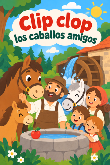 Clip clop los caballos amigos