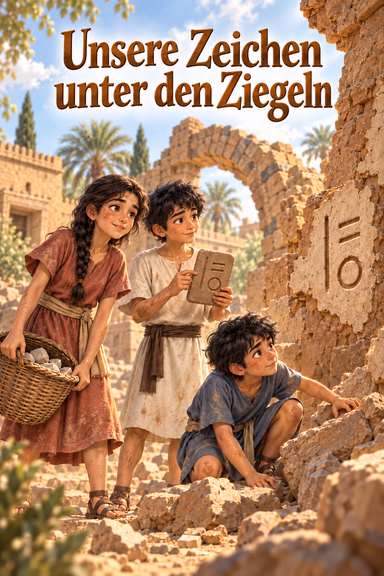 Unsere Zeichen unter den Ziegeln