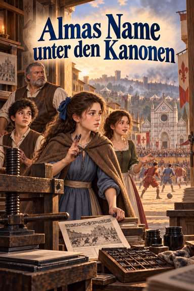Almas Name unter den Kanonen