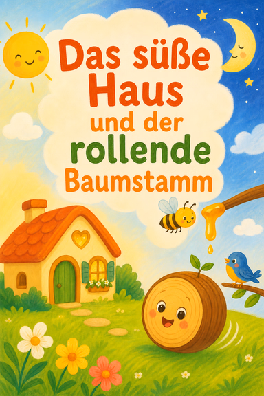 Das süße Haus und der rollende Baumstamm