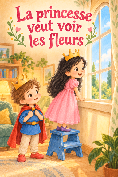 La princesse veut voir les fleurs