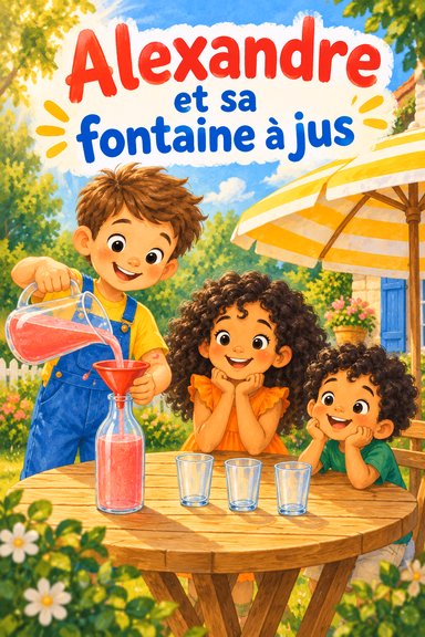 Alexandre et sa fontaine à jus
