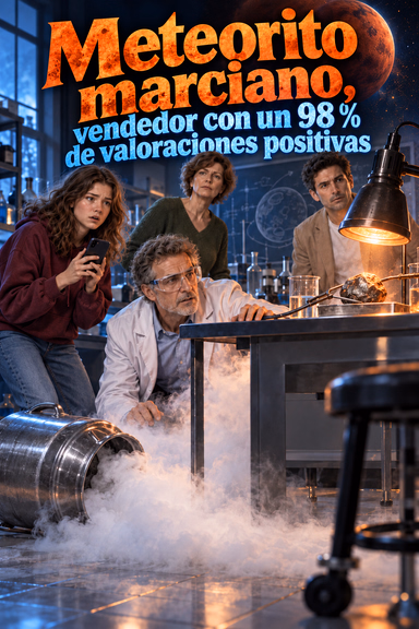 Meteorito marciano, vendedor con un 98 % de valoraciones positivas