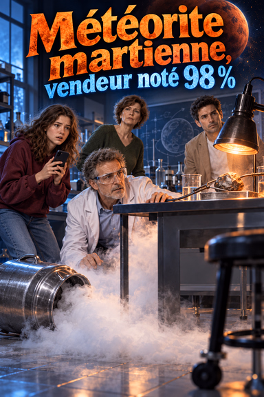Météorite martienne, vendeur noté 98 %
