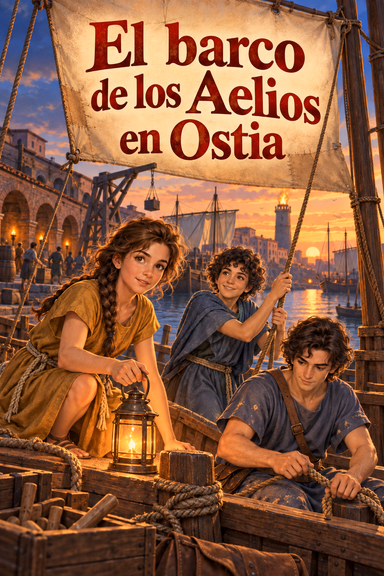 El barco de los Aelios en Ostia