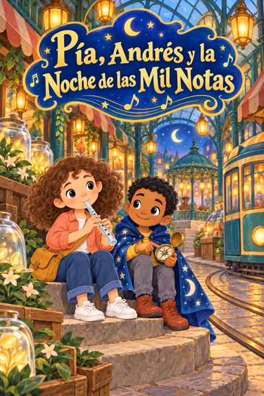 Pía, Andrés y la Noche de las Mil Notas