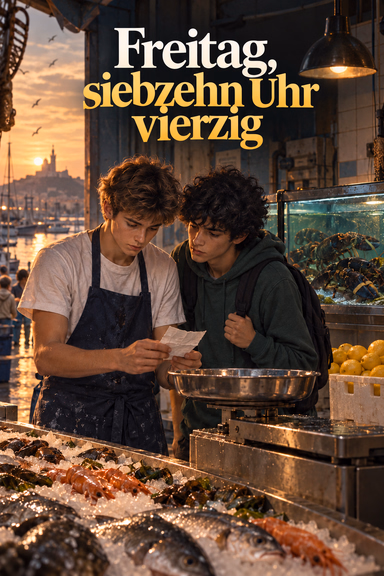 Freitag, siebzehn Uhr vierzig