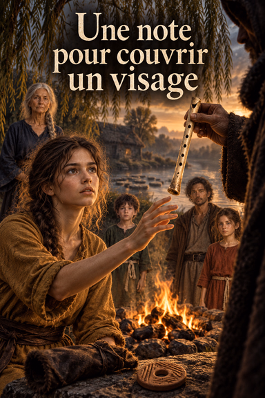 Une note pour couvrir un visage