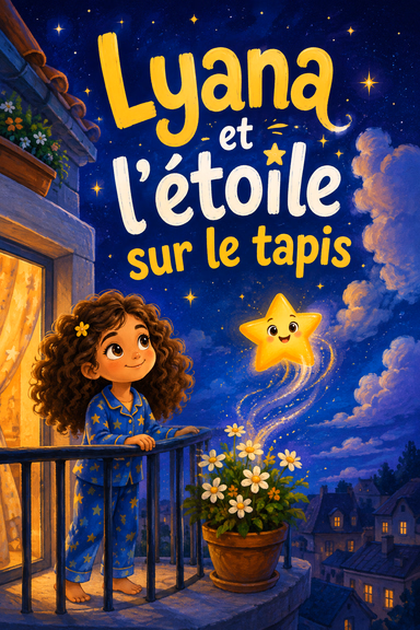 Lyana et l’étoile sur le tapis