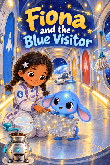 Fiona and the Blue Visitor