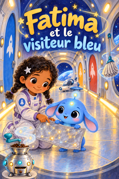 Fatima et le visiteur bleu