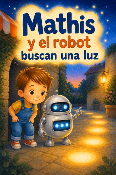 Mathis y el robot buscan una luz