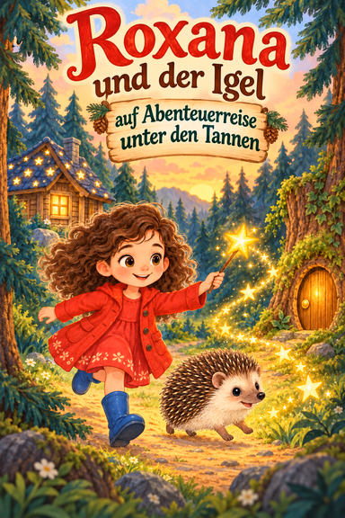 Roxana und der Igel auf Abenteuerreise unter den Tannen