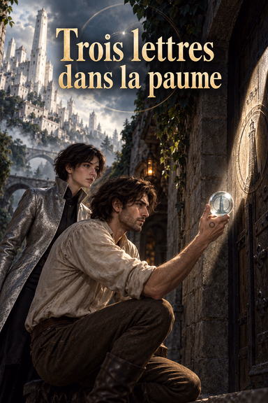 Trois lettres dans la paume