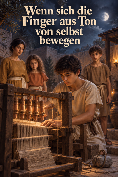 Wenn sich die Finger aus Ton von selbst bewegen