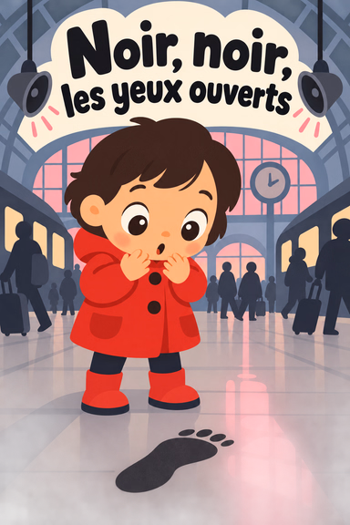 Noir, noir, les yeux ouverts