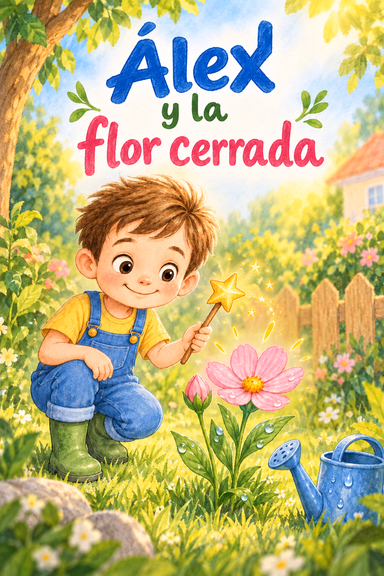 Álex y la flor cerrada