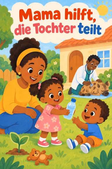 Mama hilft, die Tochter teilt