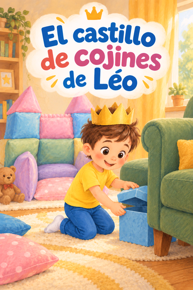 El castillo de cojines de Leo