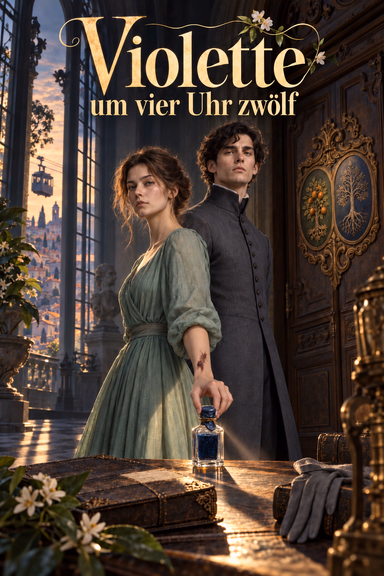 Violette um vier Uhr zwölf