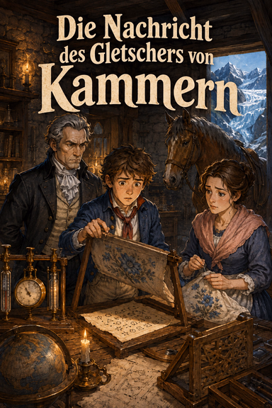 Die Nachricht des Gletschers von Kammern