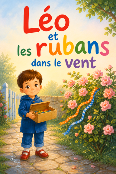 Léo et les rubans dans le vent