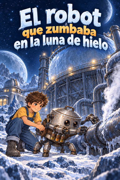 El robot que zumbaba en la luna de hielo