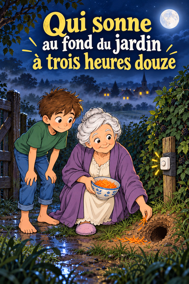 Qui sonne au fond du jardin à trois heures douze