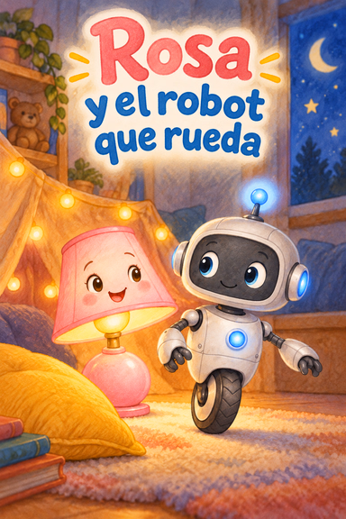 Rosa y el robot que rueda