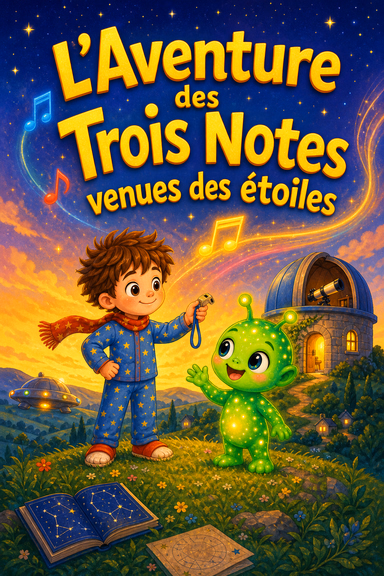 L’Aventure des Trois Notes venues des étoiles