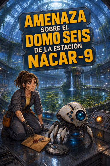 Amenaza sobre el Domo Seis de la estación Nácar-9