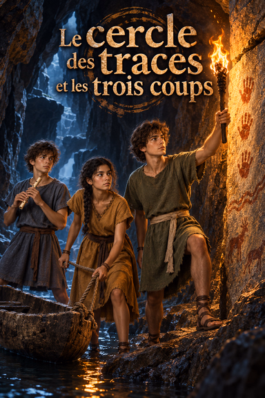 Le cercle des traces et les trois coups