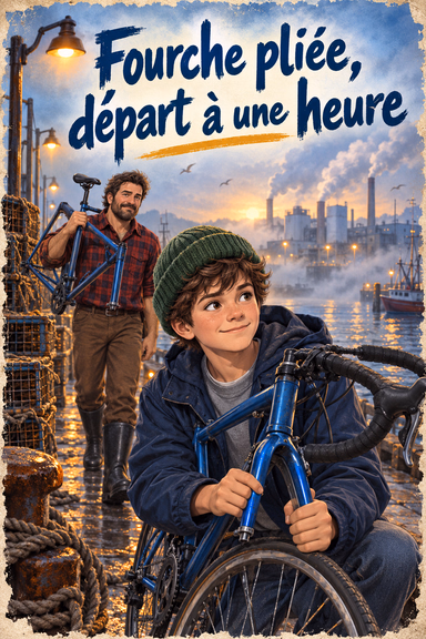 Fourche pliée, départ à une heure