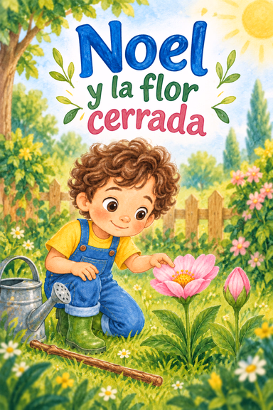 Noel y la flor cerrada
