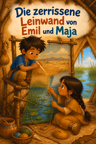 Die zerrissene Leinwand von Emil und Maja