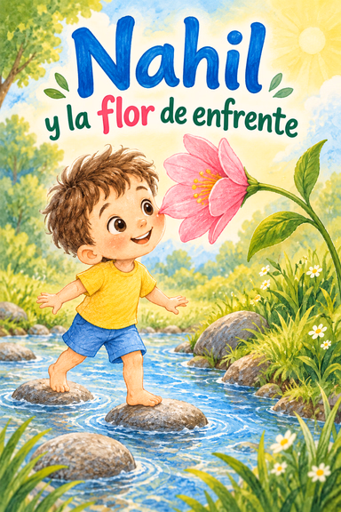 Nahil y la flor de enfrente