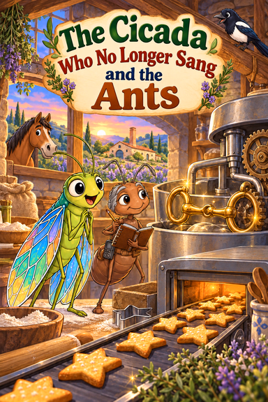 The Cicada Who No Longer Sang and the Ants