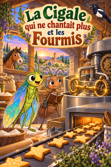 La Cigale qui ne chantait plus et les Fourmis