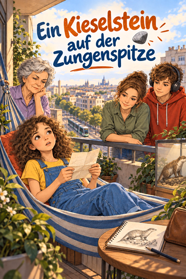 Ein Kieselstein auf der Zungenspitze
